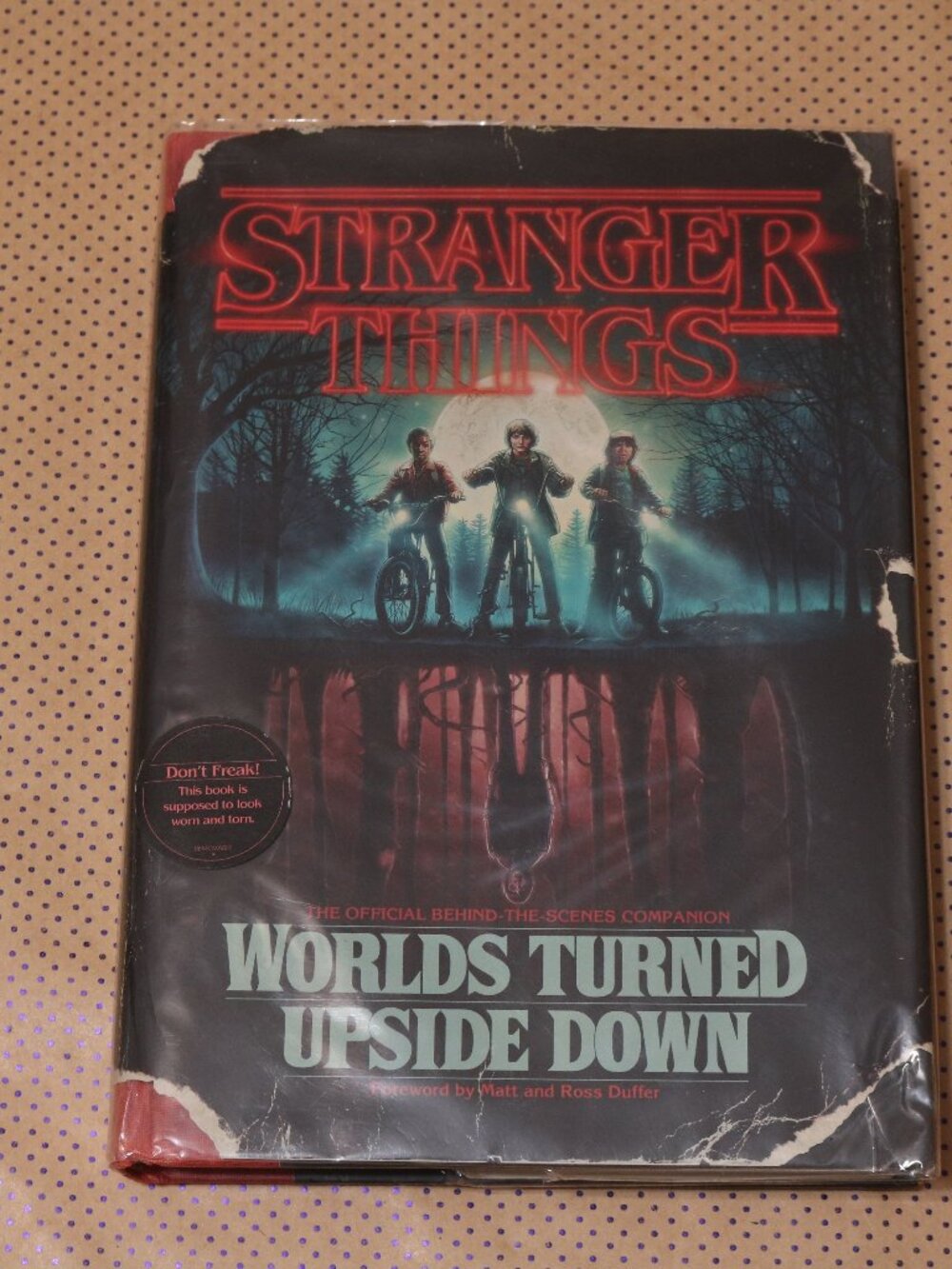 Stranger Things Worlds Turned Upside Down Book